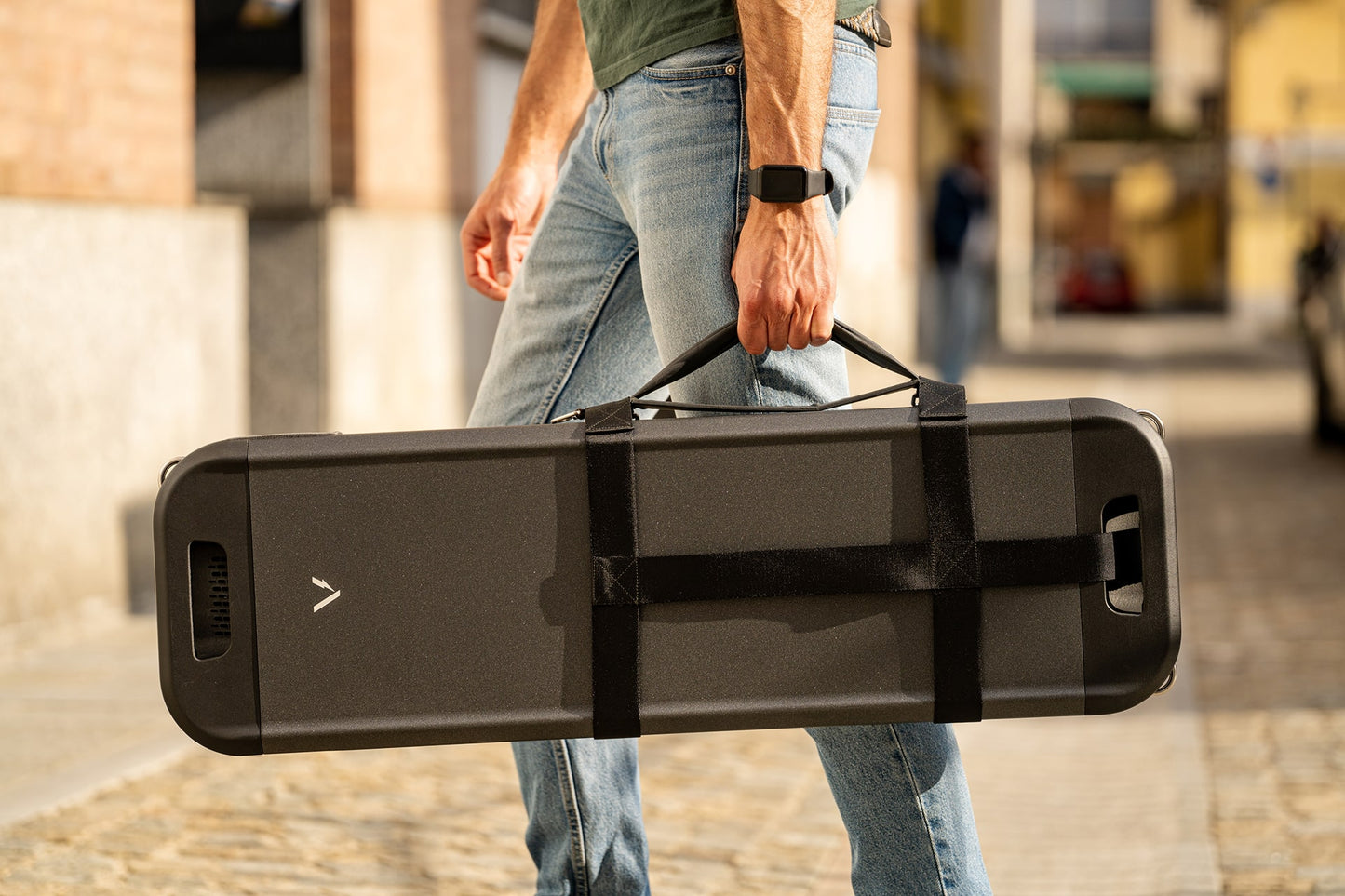 cinghia e tracolla per generatore elettrico portatile