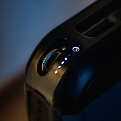 led accensione tasto power voltab